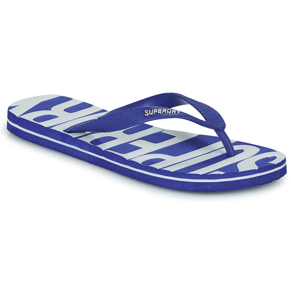 Superdry  VINTAGE VEGAN FLIP FLOP  Modrá