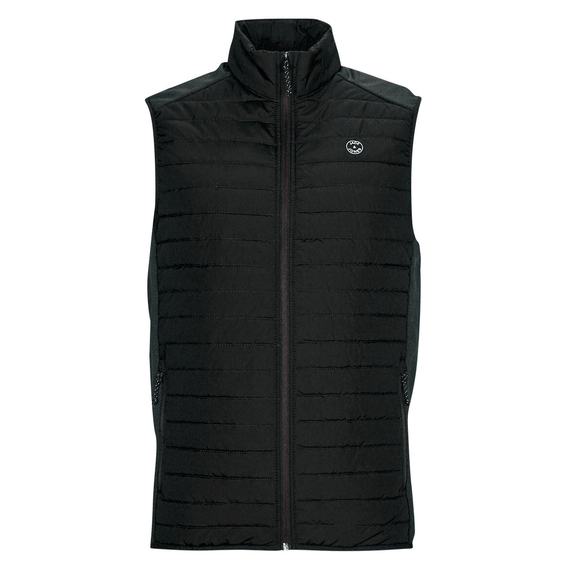 Jack & Jones  JJEMULTI BODYWARMER COLLAR  Černá