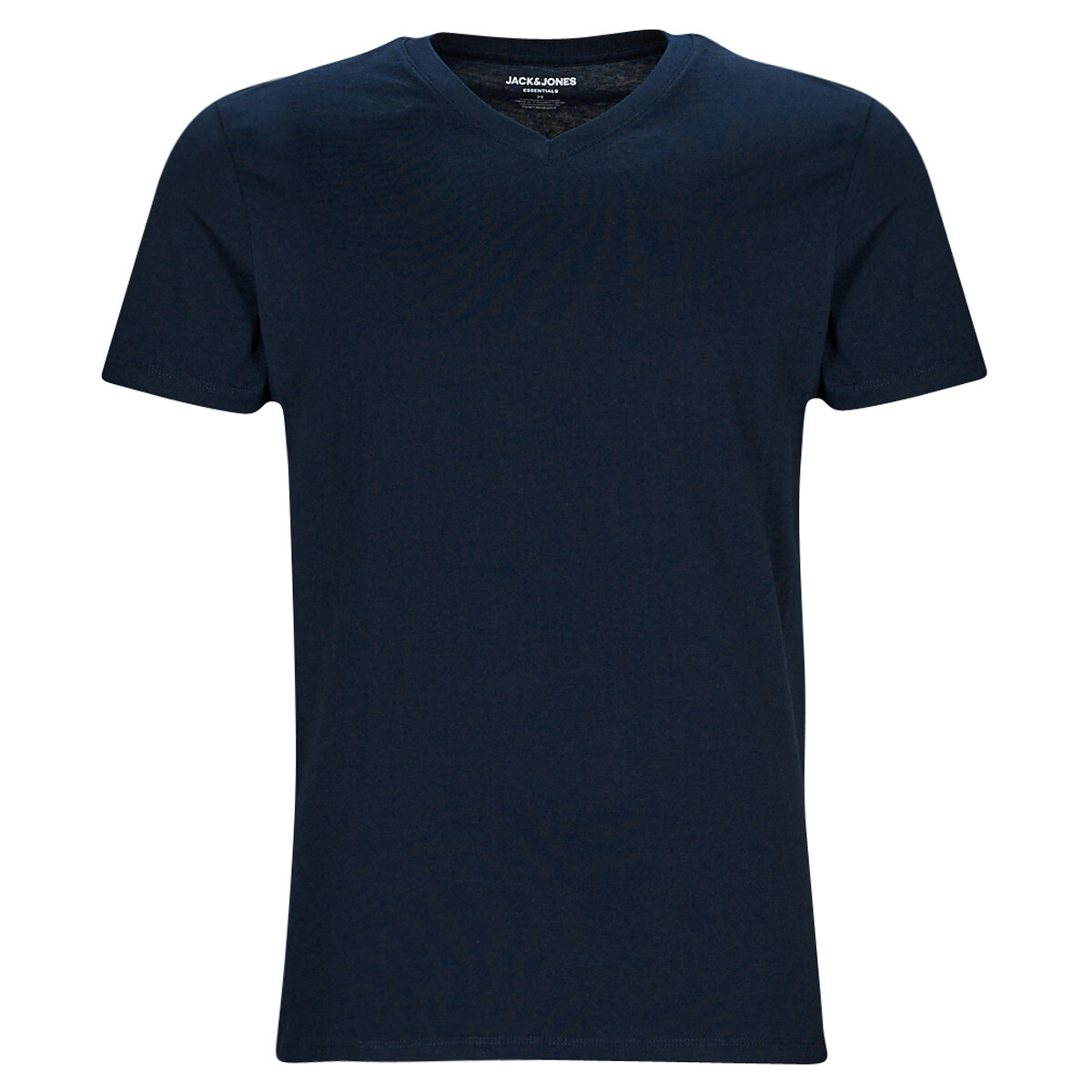 Jack & Jones  JJEORGANIC BASIC TEE SS V-NECK  Tmavě modrá