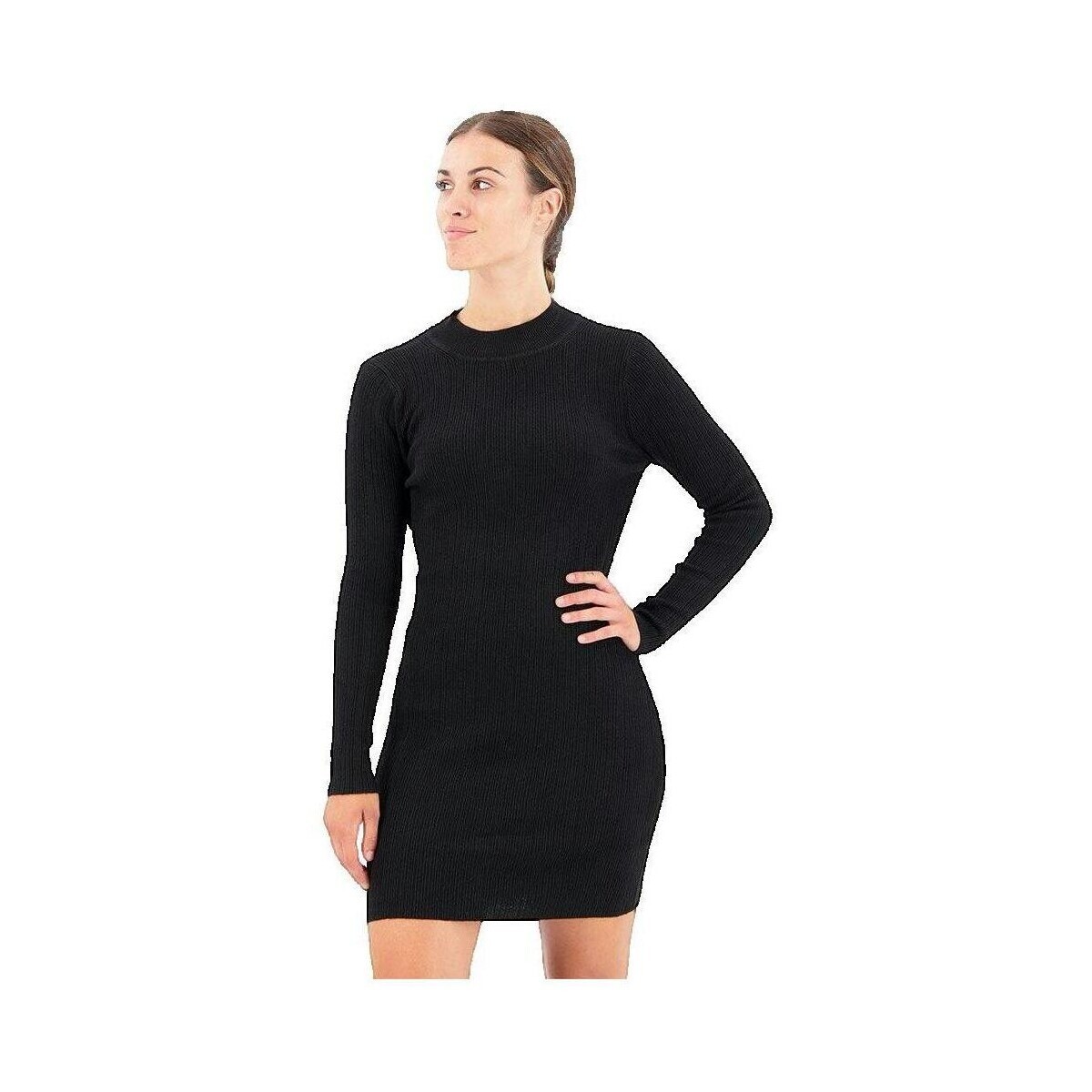 Superdry  Courte Backless Bodycon  Černá