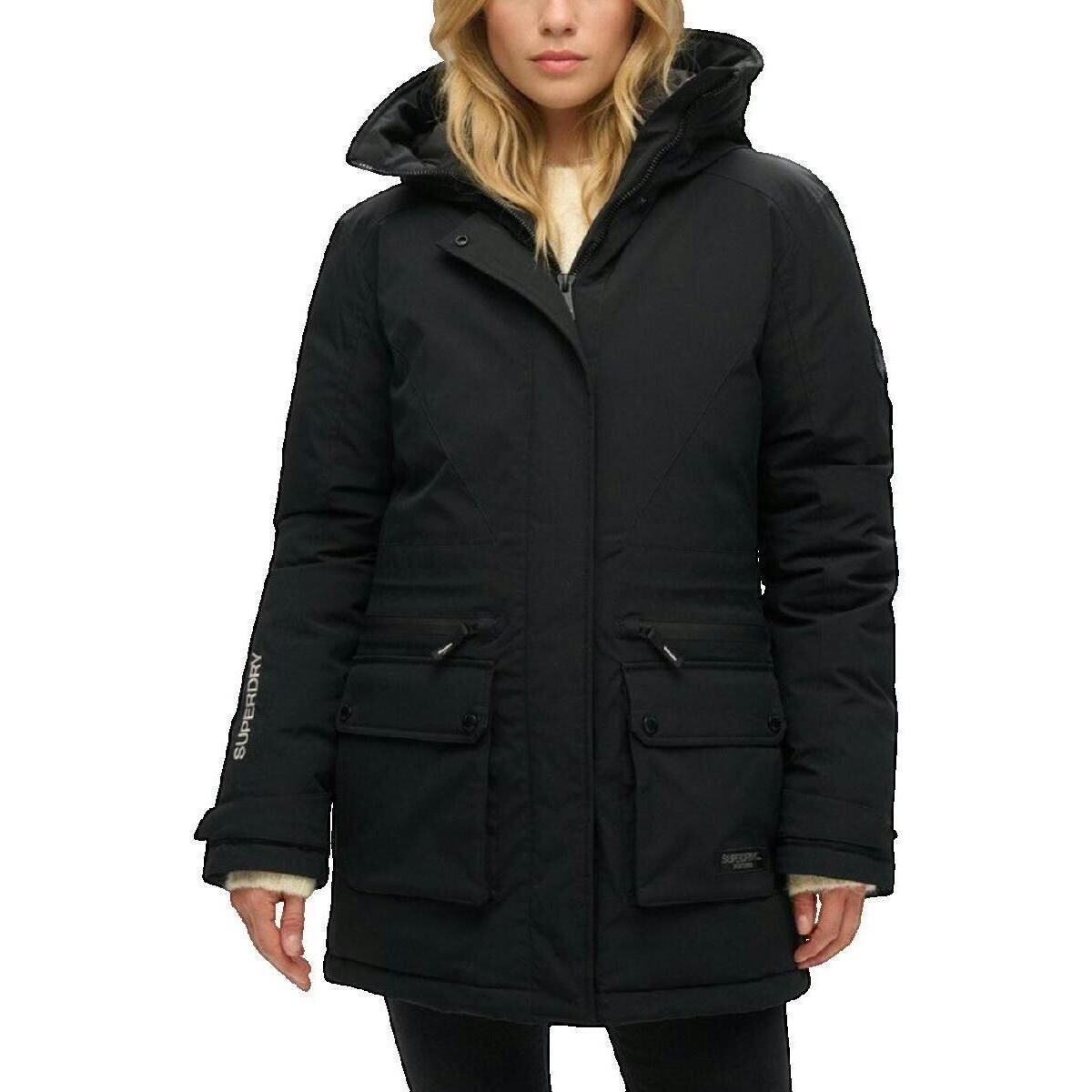 Superdry  City Padded  Černá
