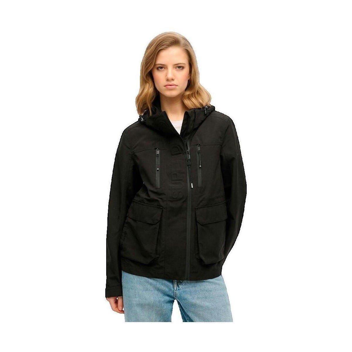 Superdry  Ultimate Tech Windbreaker  Černá