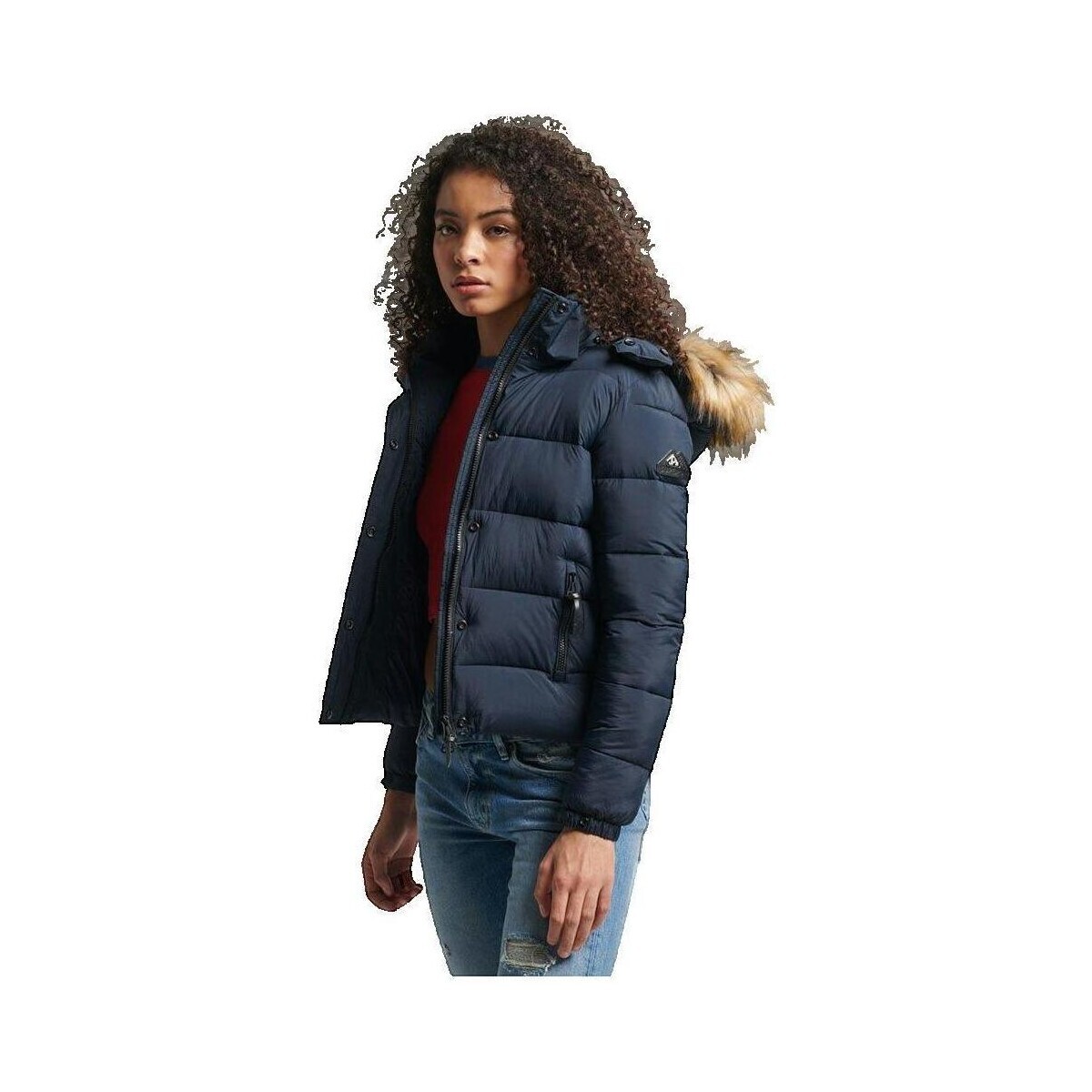 Superdry  Vintage Layer  Modrá