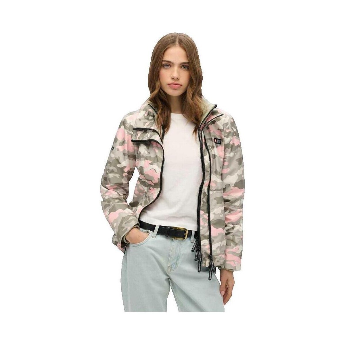 Superdry  Mtn Windbreaker  Šedá