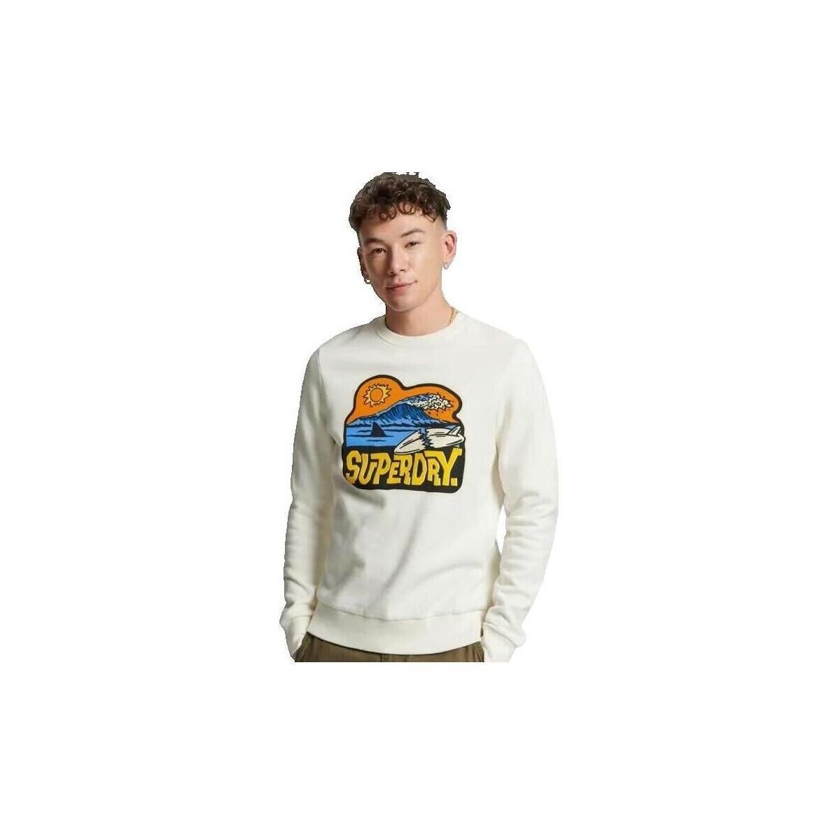 Superdry  Vintage Travel Sticker  Bílá