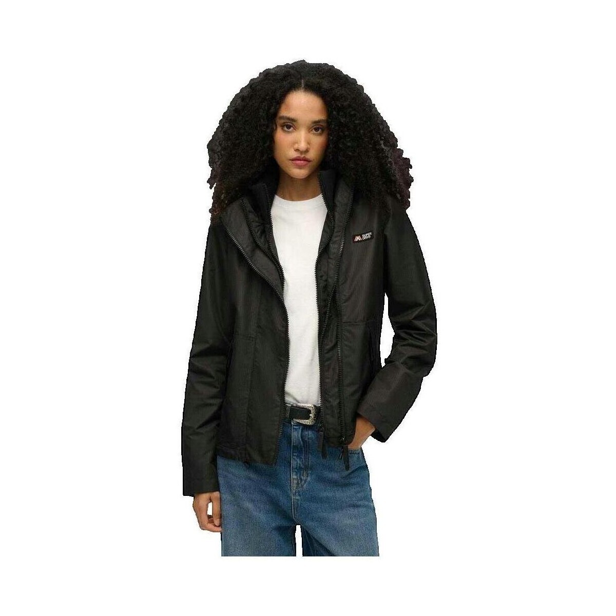 Superdry  Mtn Windbreaker  Černá
