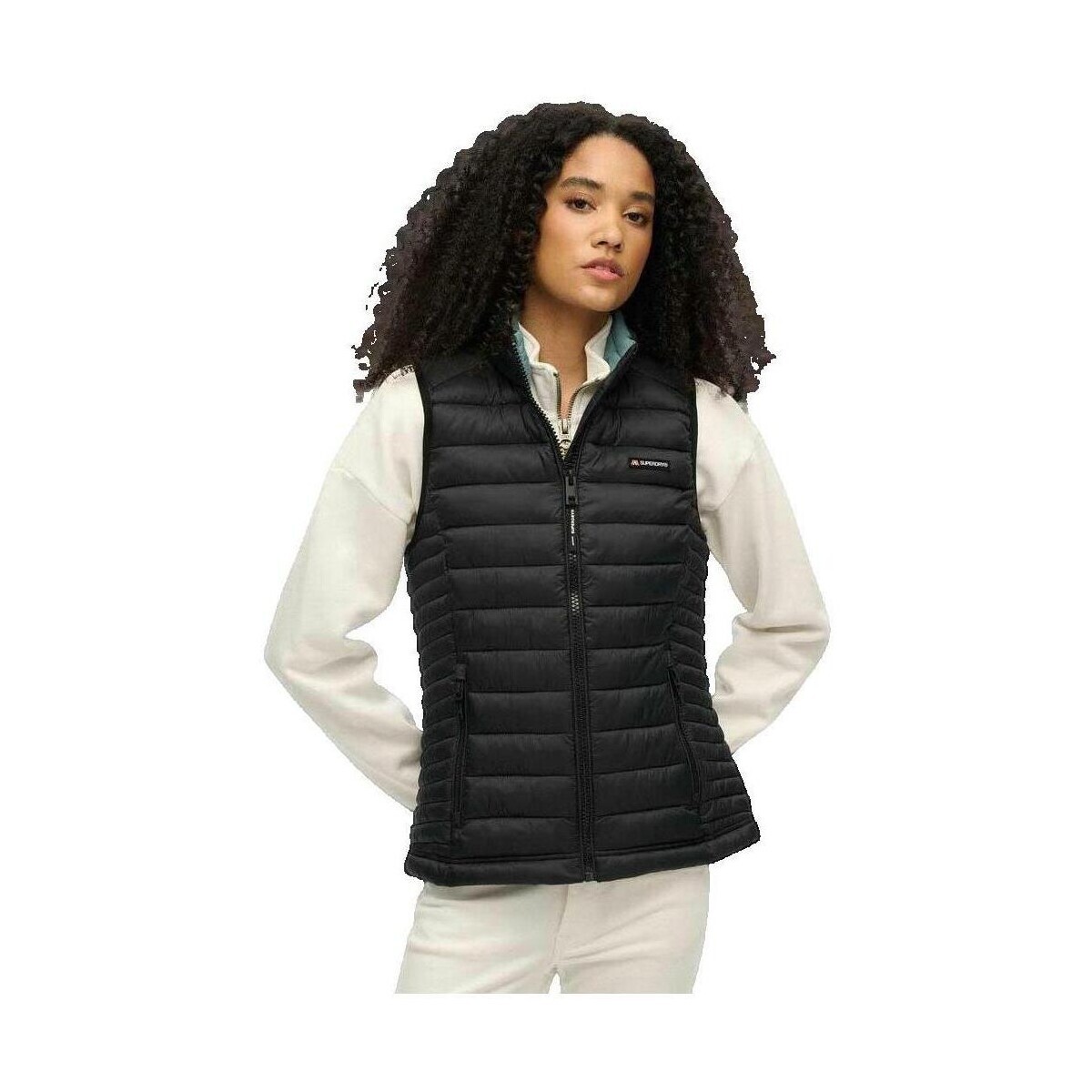 Superdry  Fuji Lite Padded  Černá