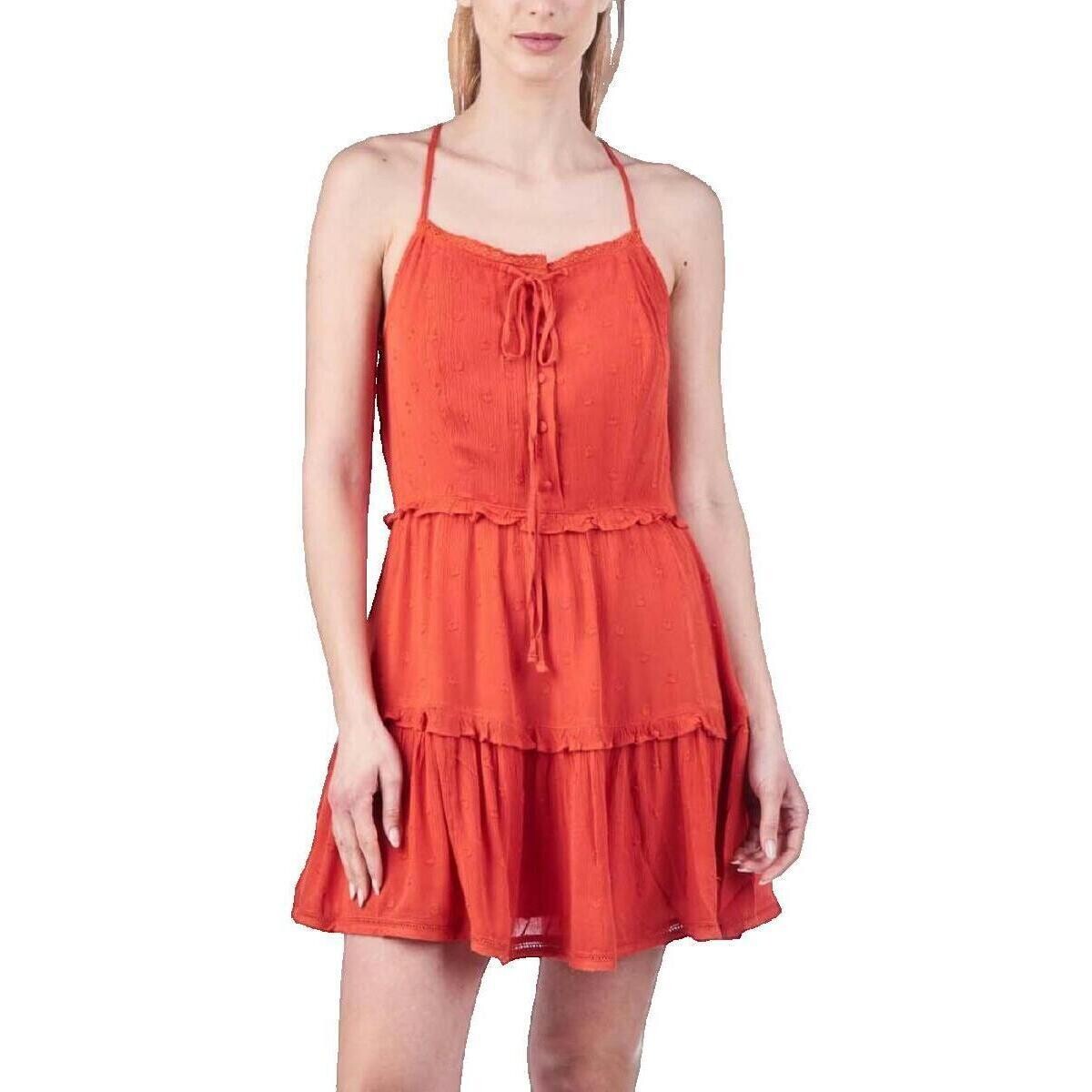 Superdry  Vintage Broderie Cami  Červená
