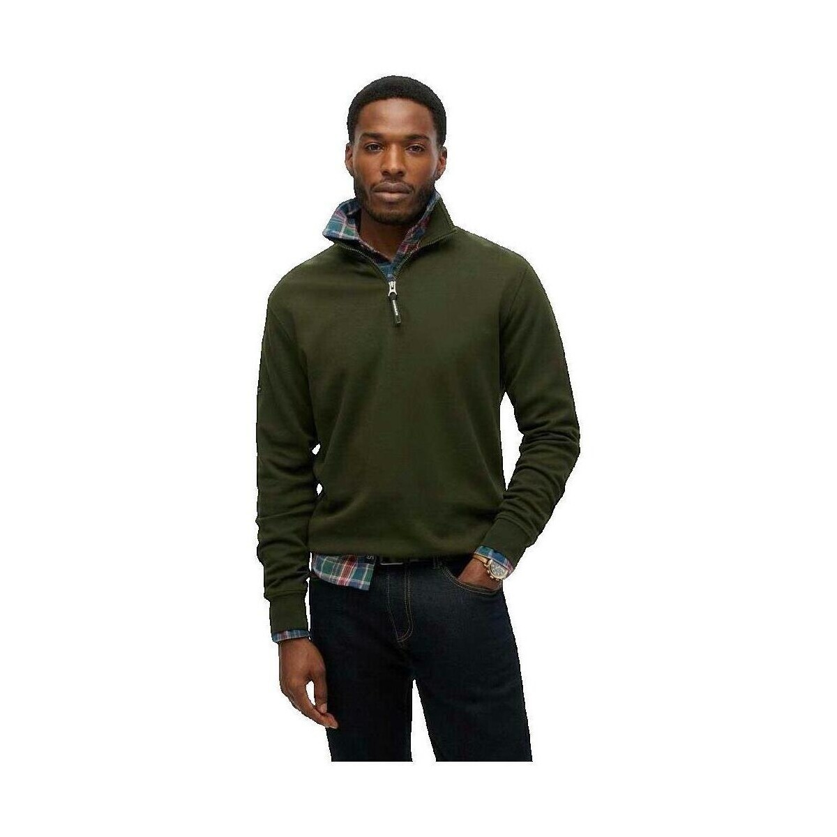 Superdry  Utility Henley  Zelená