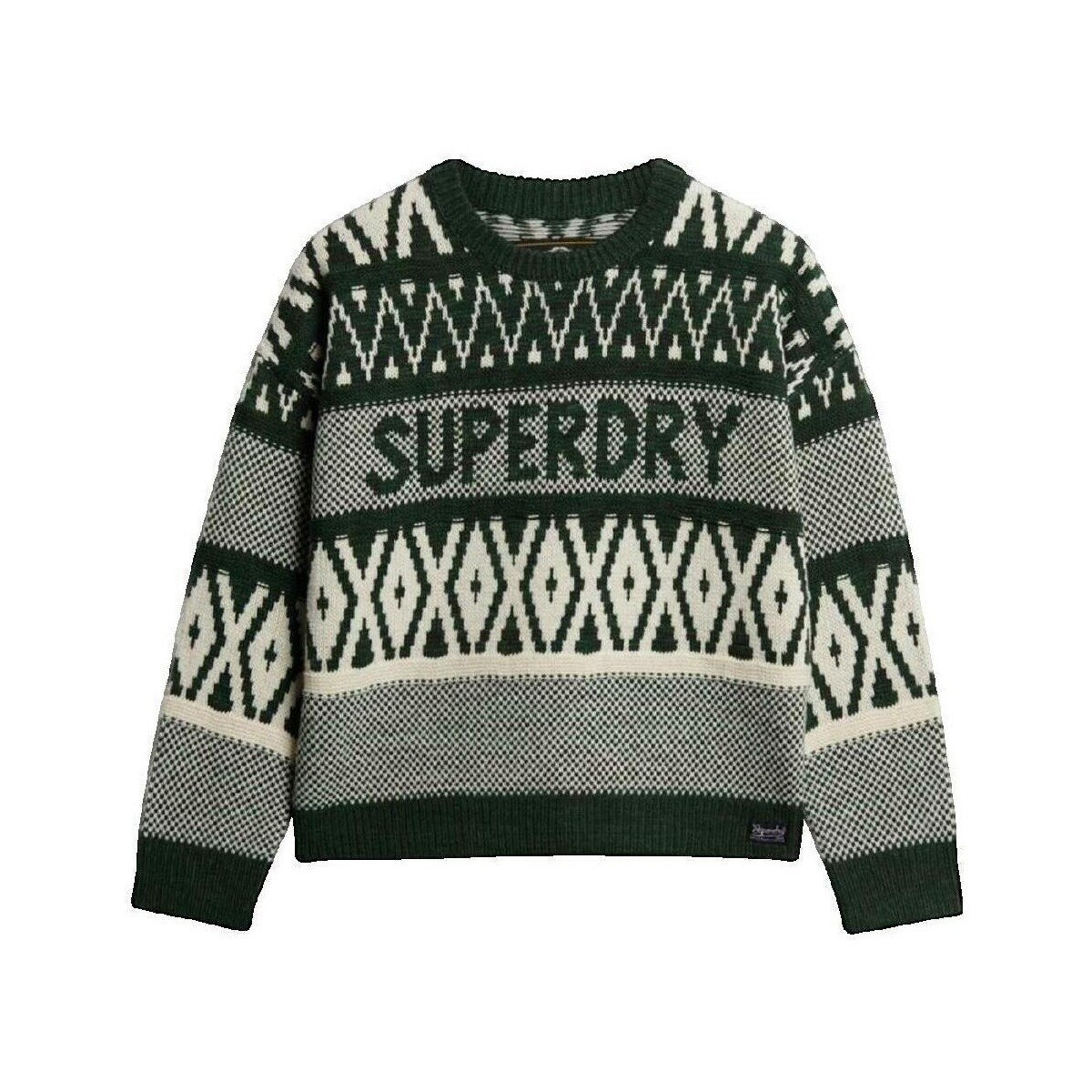 Superdry  Branded Pattern  Zelená