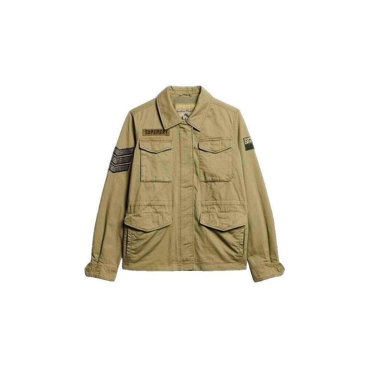 Superdry  Embellished M65 Military  Zelená