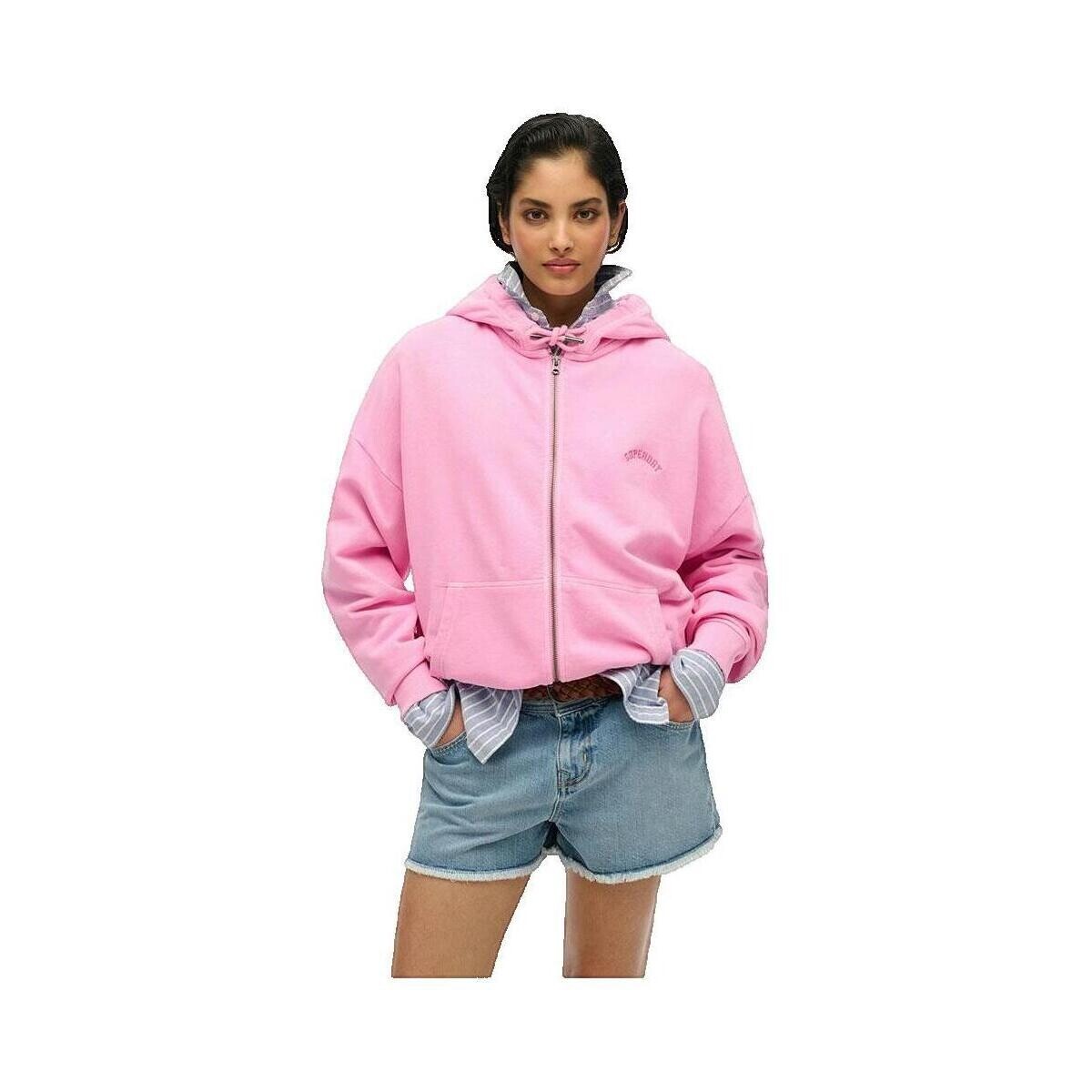 Superdry  Essential Gd  Růžová