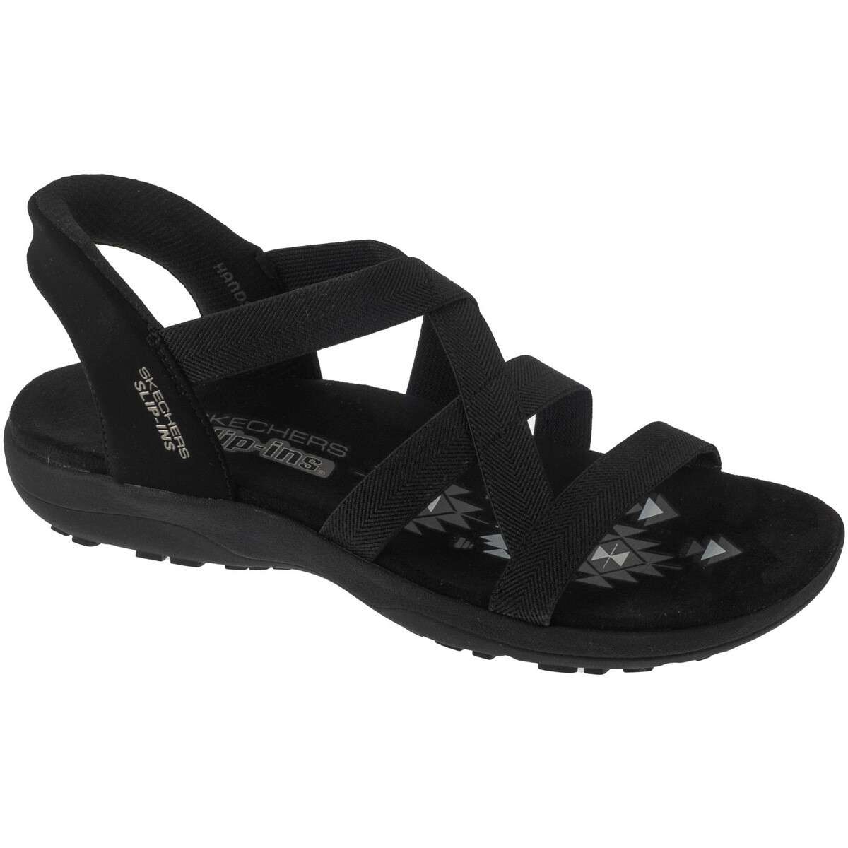 Skechers  Slip-Ins: Reggae Slim - Stretch Flex  Černá