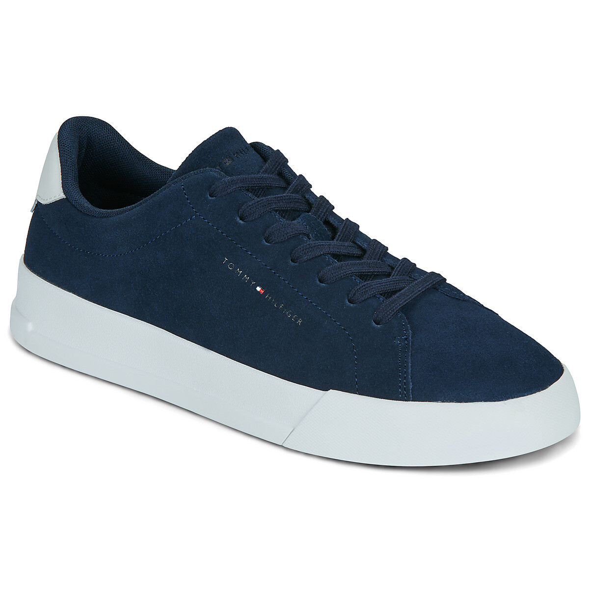 Tommy Hilfiger  TH COURT CORE SUEDE  Modrá