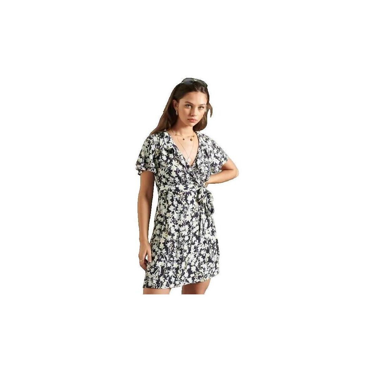 Superdry  Robe  portefeuille été  Modrá