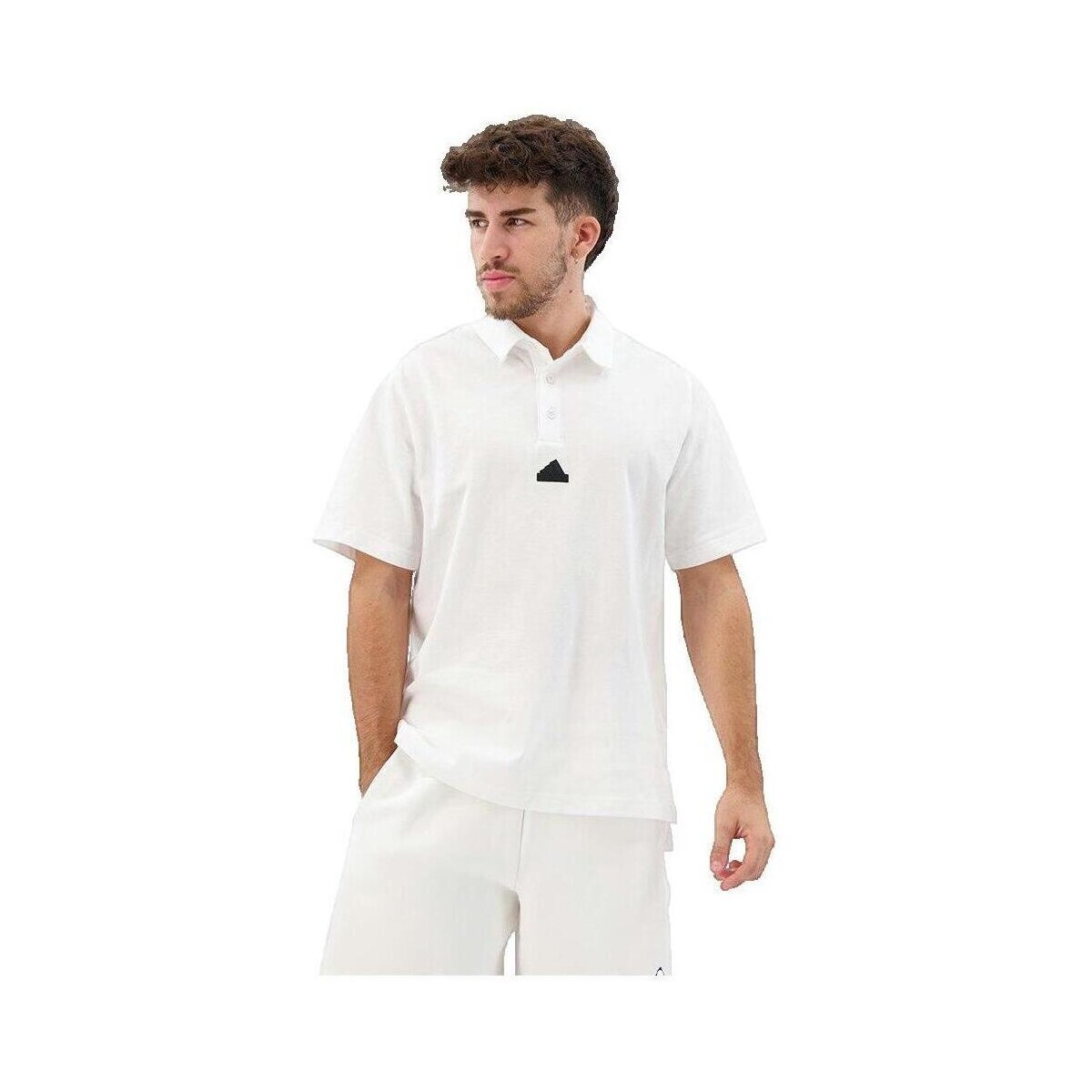 adidas  Polo manches courtes  Z.N.E. Premium blanc  Bílá
