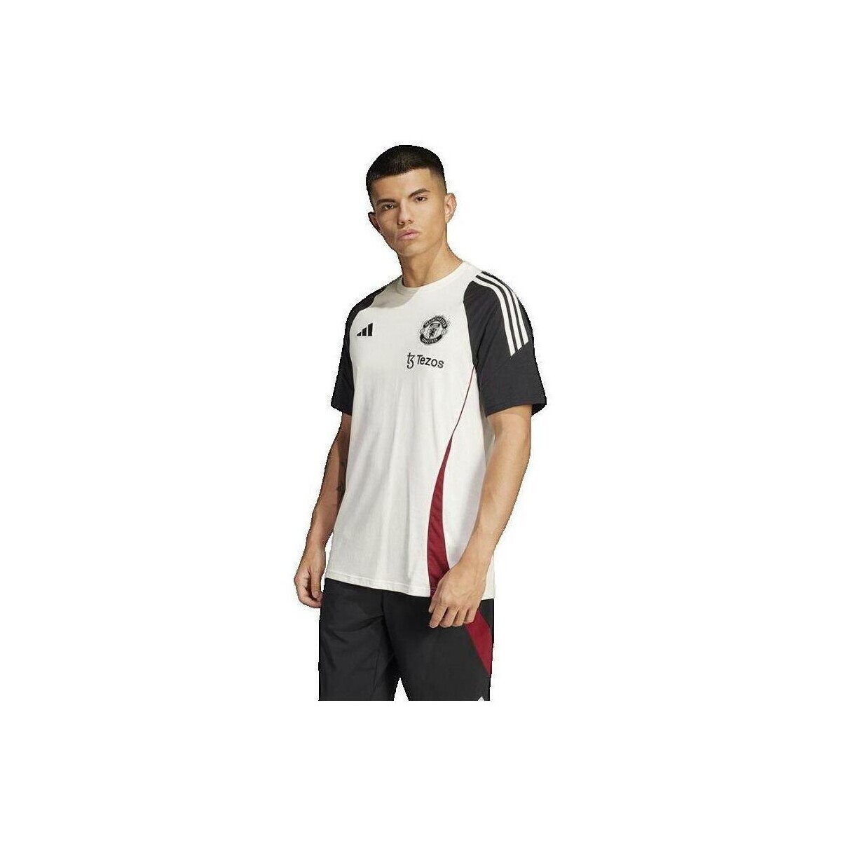 adidas  T-shirt  Manchester United Tiro 24  Bílá