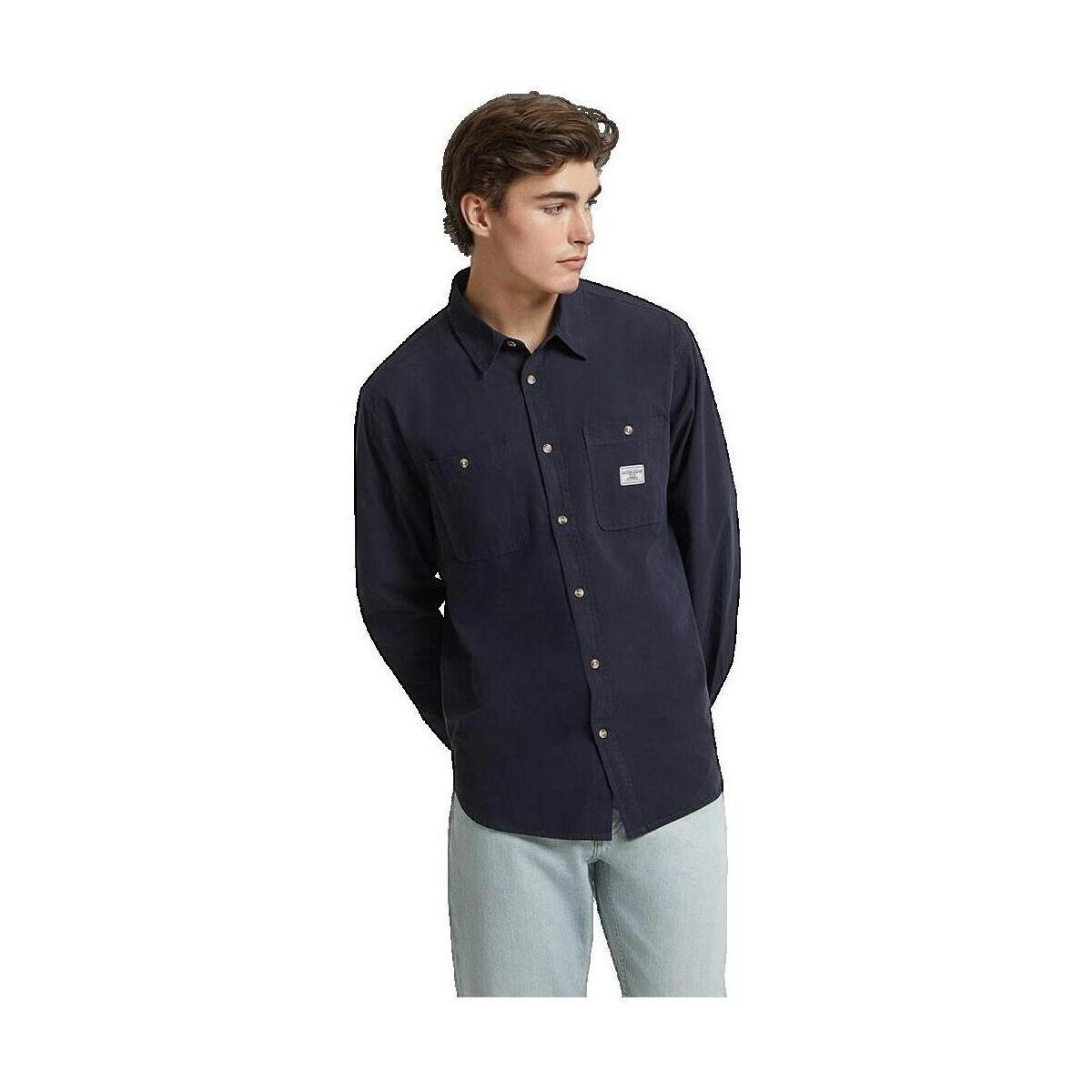 Guess  Chemise manches longues  Bleu  Modrá