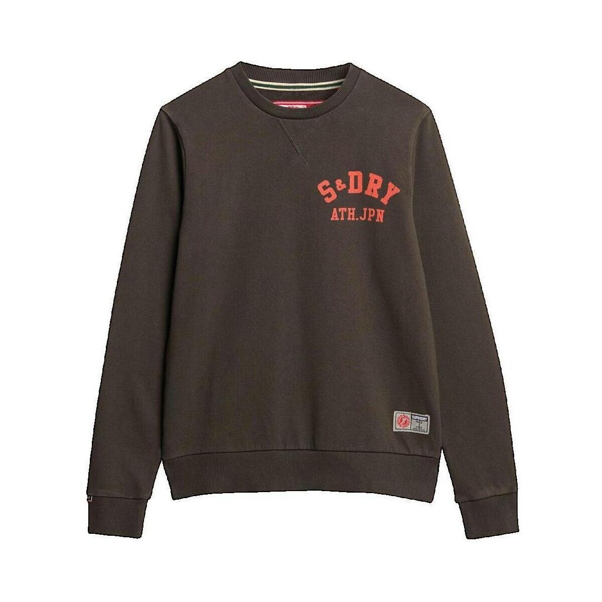 Superdry  Sweatshirt  Imprimé Athletic  Černá