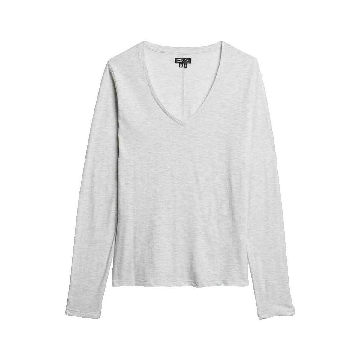 Superdry  T-shirt manches longues  coupe ajustée col en V  ruznobarevne