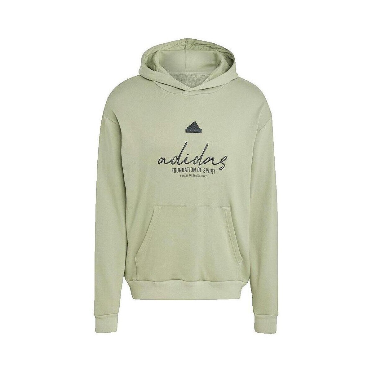 adidas  Pull  Brand Love French Terry  Zelená