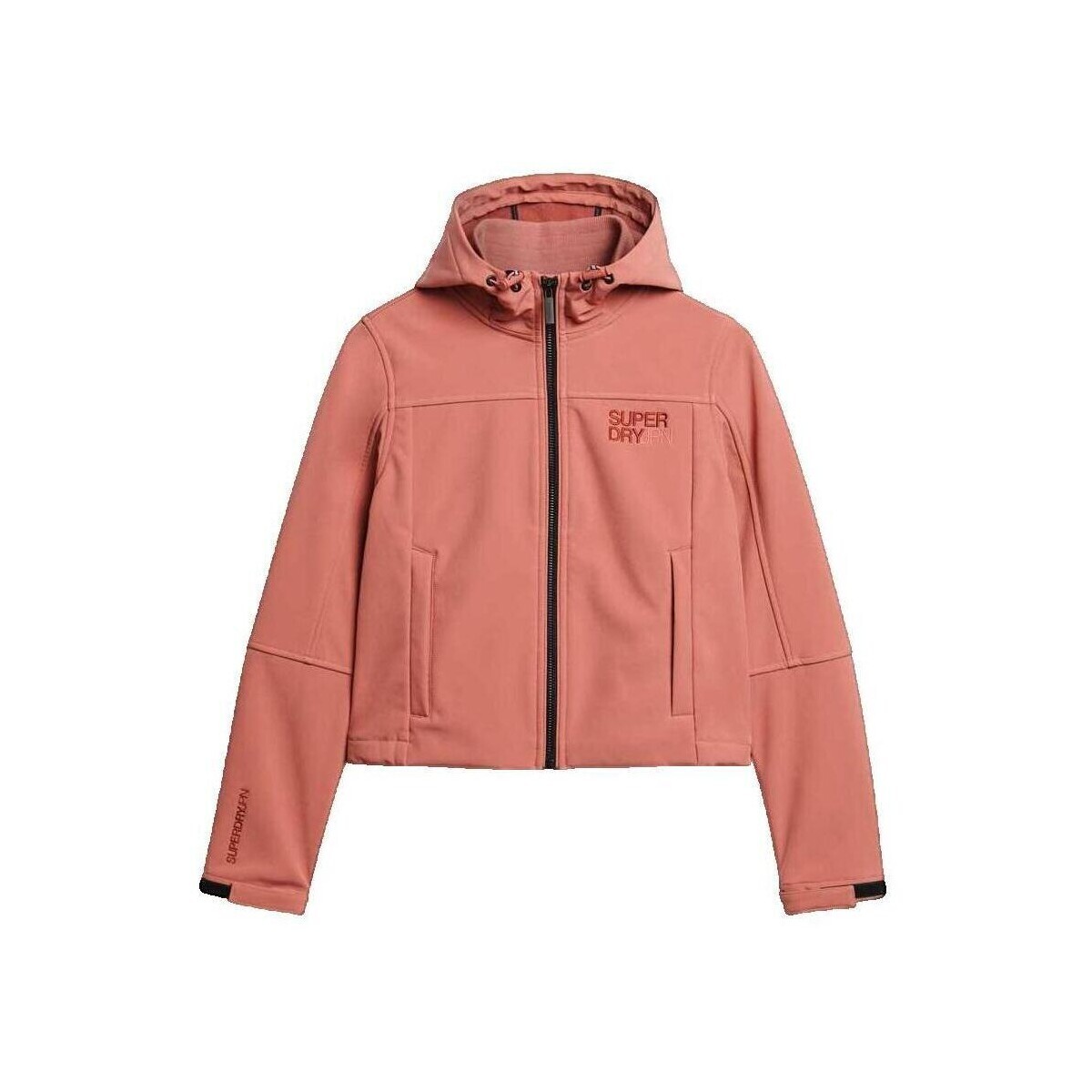 Superdry  Veste  Softshell Trekker à capuche  Růžová