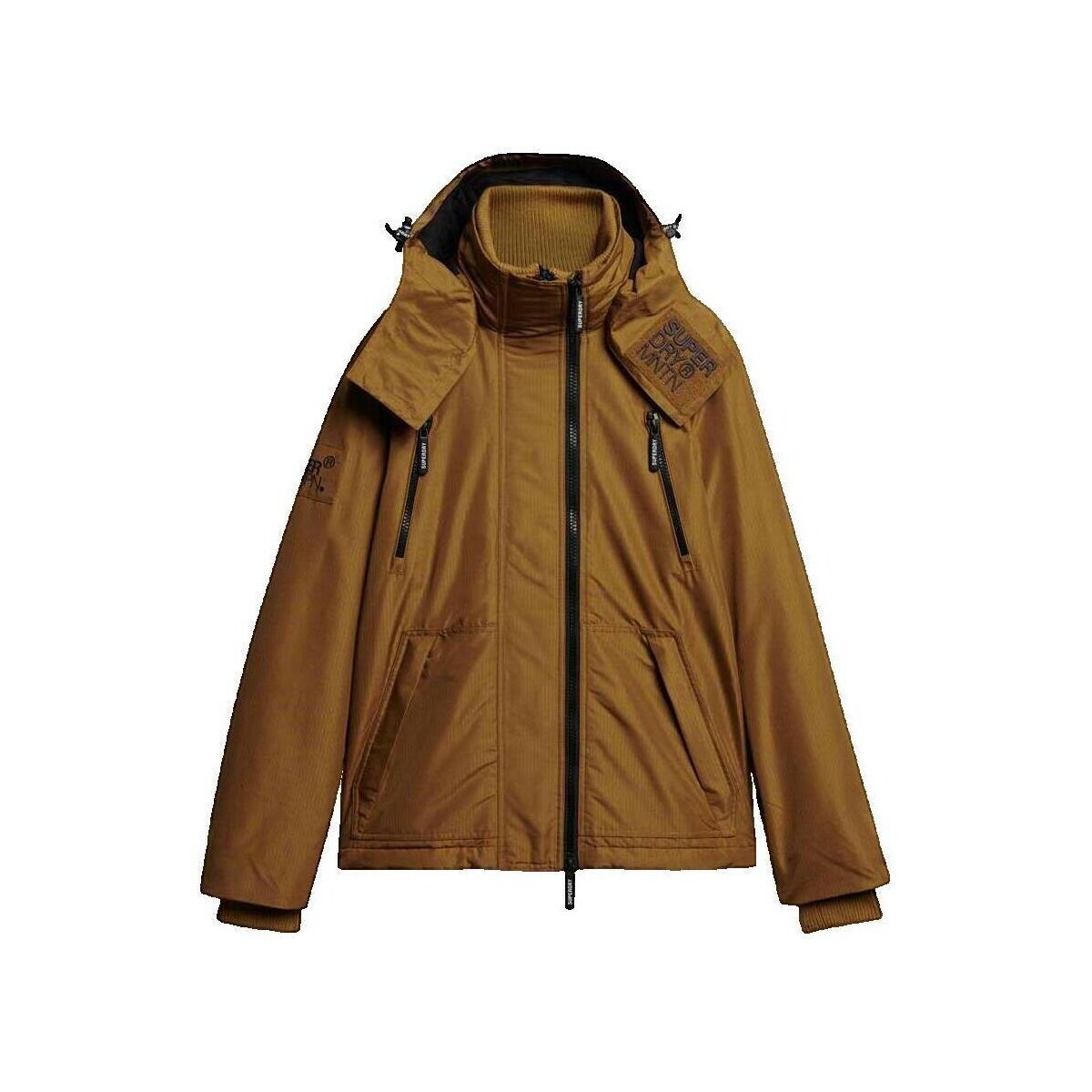 Superdry  Veste  Coupe-vent à capuche Mountain  Hnědá