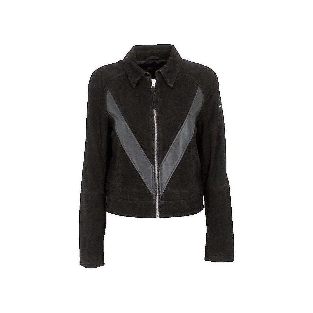 Superdry Veste Gig en cuir Černá