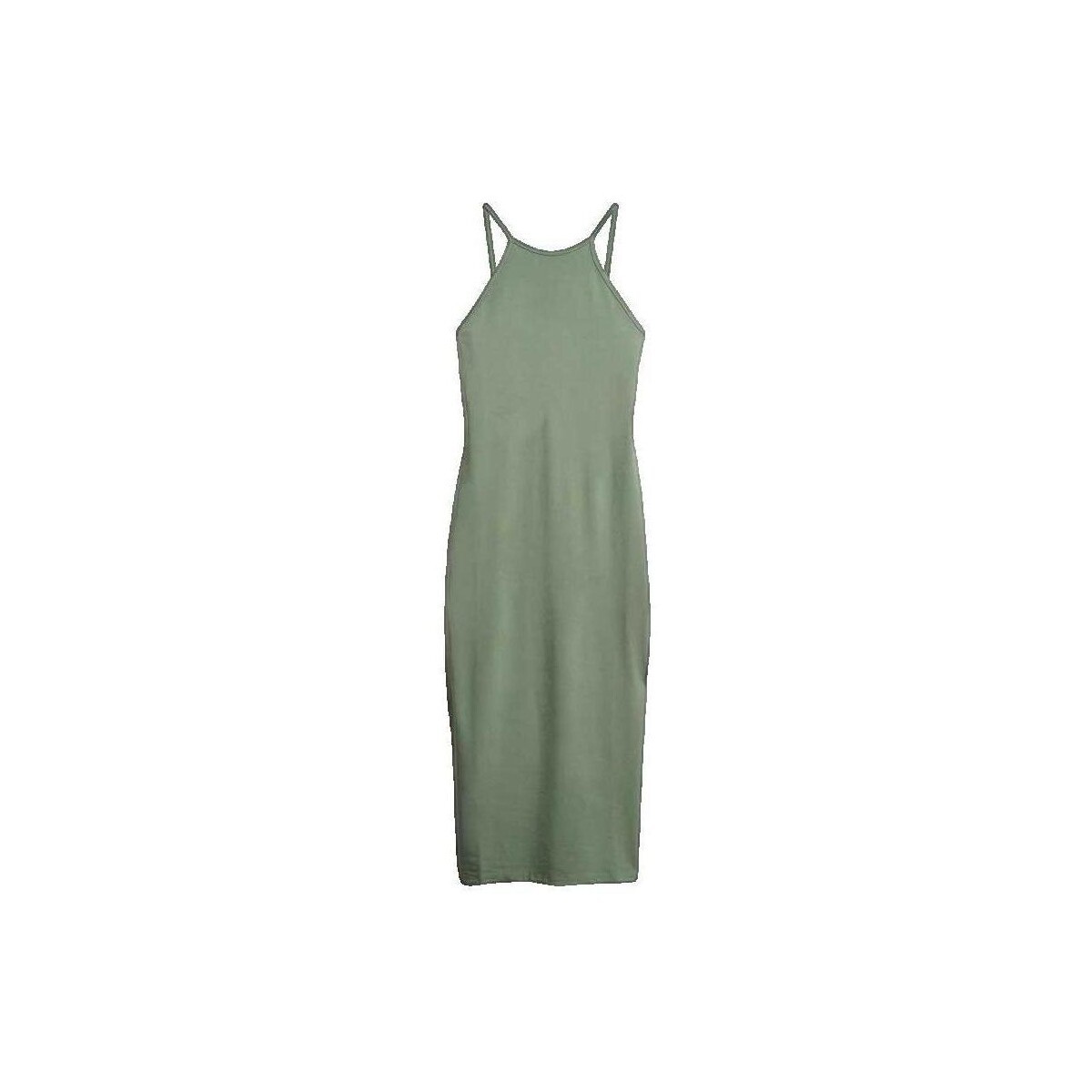 Superdry  Robe mi-longue  avec dos en dentelle  Khaki