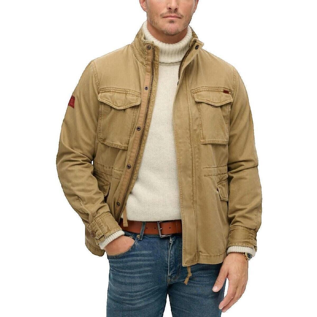 Superdry  Blouson  Rookie Military Jacket marron  Hnědá