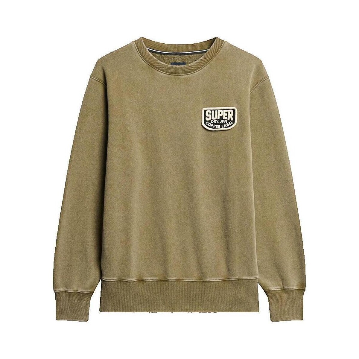Superdry  Pull  Mechanic ample  Khaki