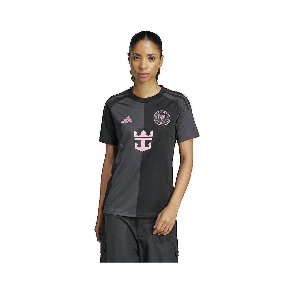 adidas  Maillot  Inter Miami CF extérieur 2025/26 femme  Černá