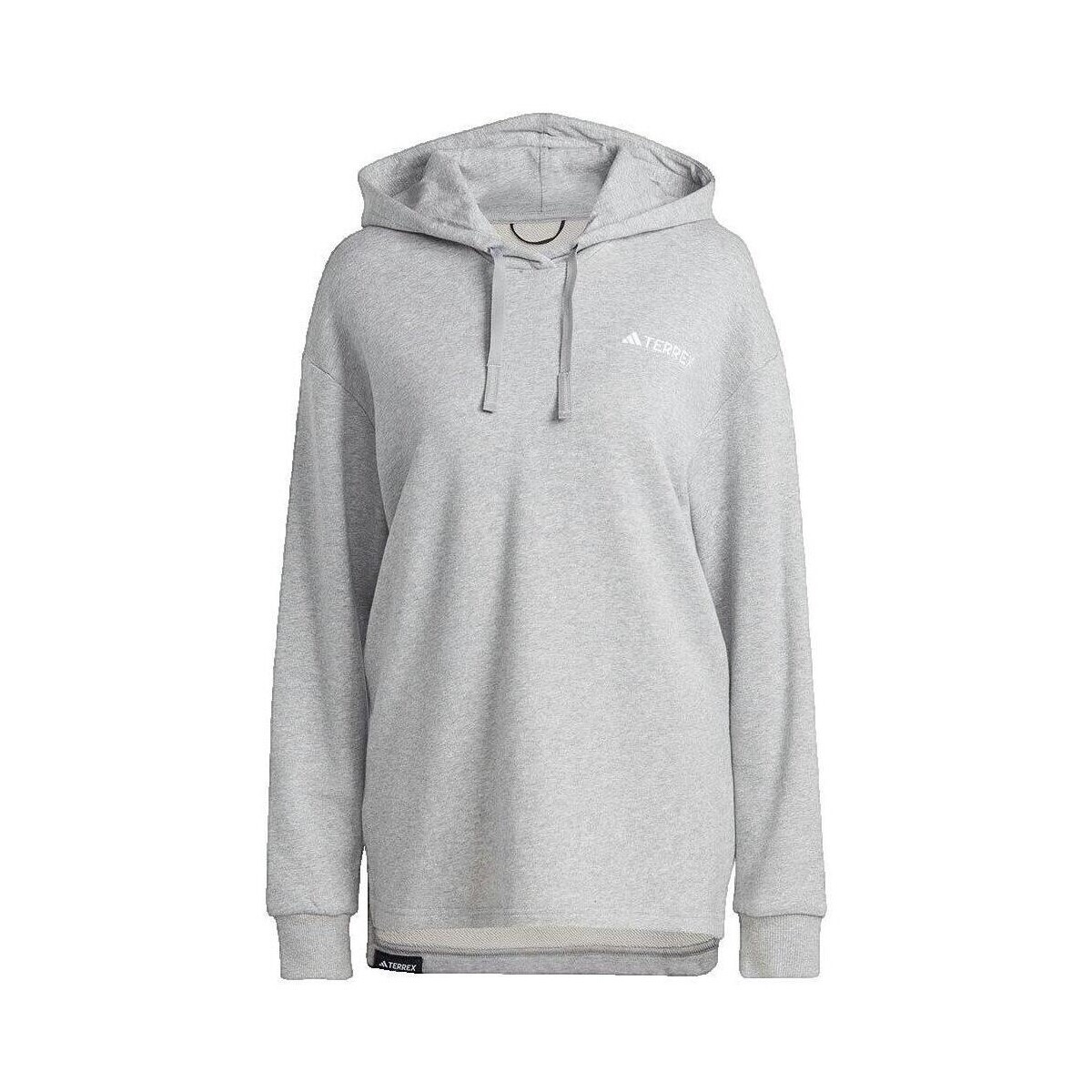 adidas  Sweat-shirt à capuche  Terrex gris  Šedá