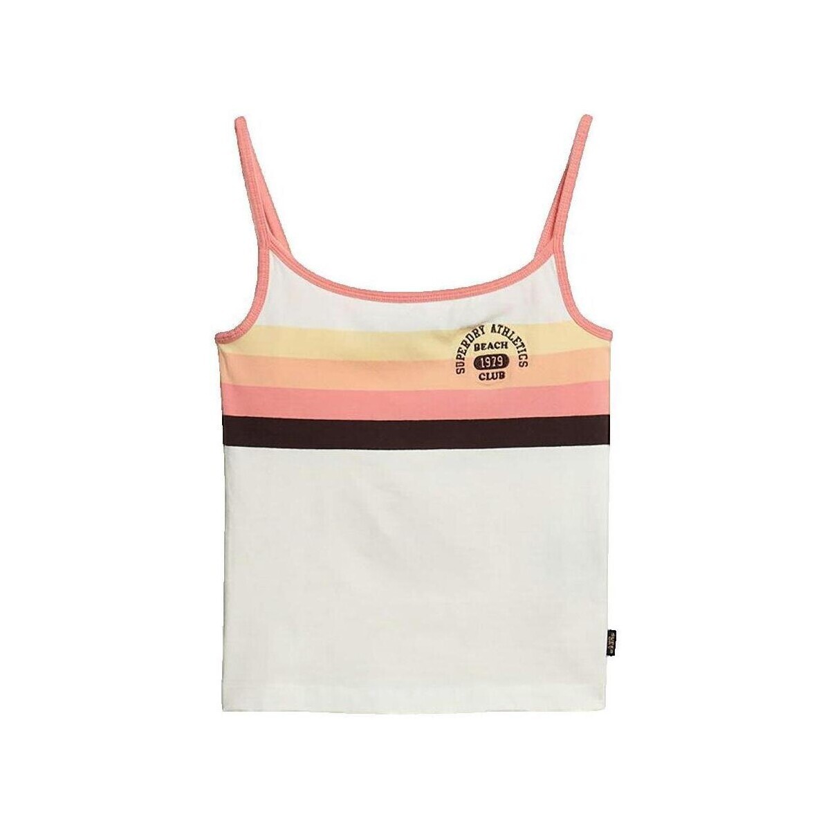 Superdry  T-shirt sans manches  Essential Branded  Červená