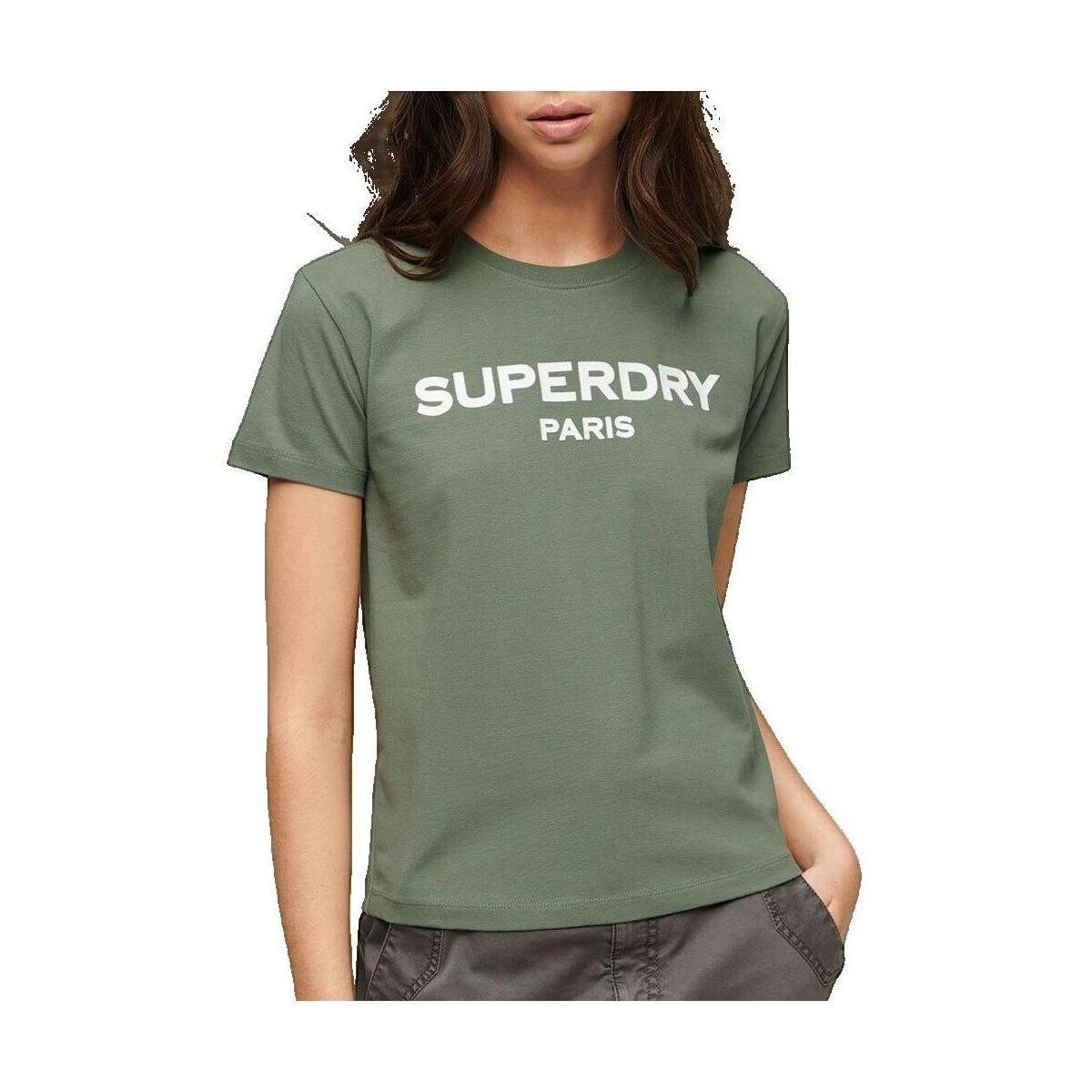 Superdry  T-shirt  Sport Luxe kaki  Khaki