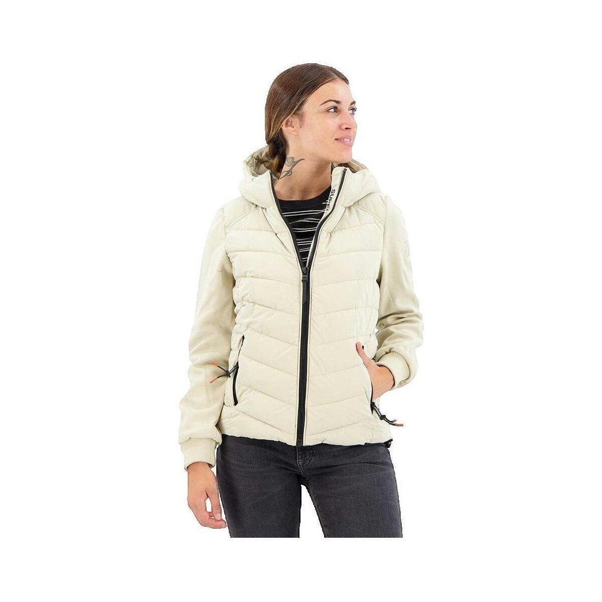 Superdry  Doudoune  Storm Hybrid  Béžová