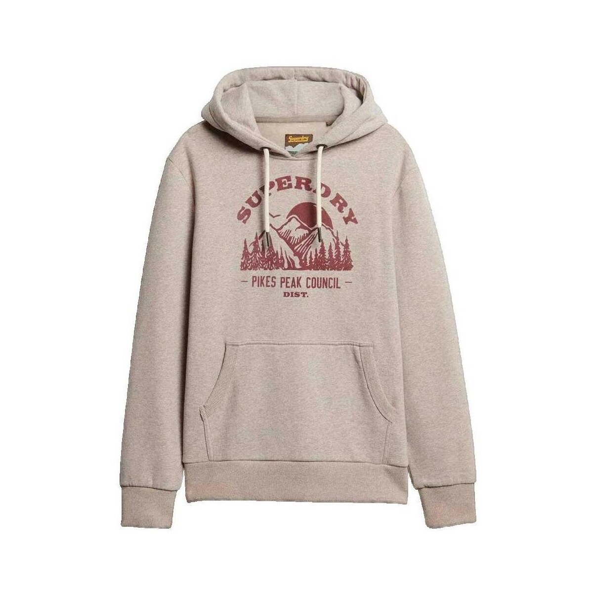 Superdry  Sweat à capuche  Lo-fi Outdoor Graphic  Béžová