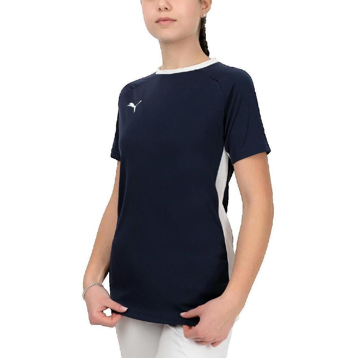 Puma  T-shirt  Teamliga pour femme bleu  Modrá