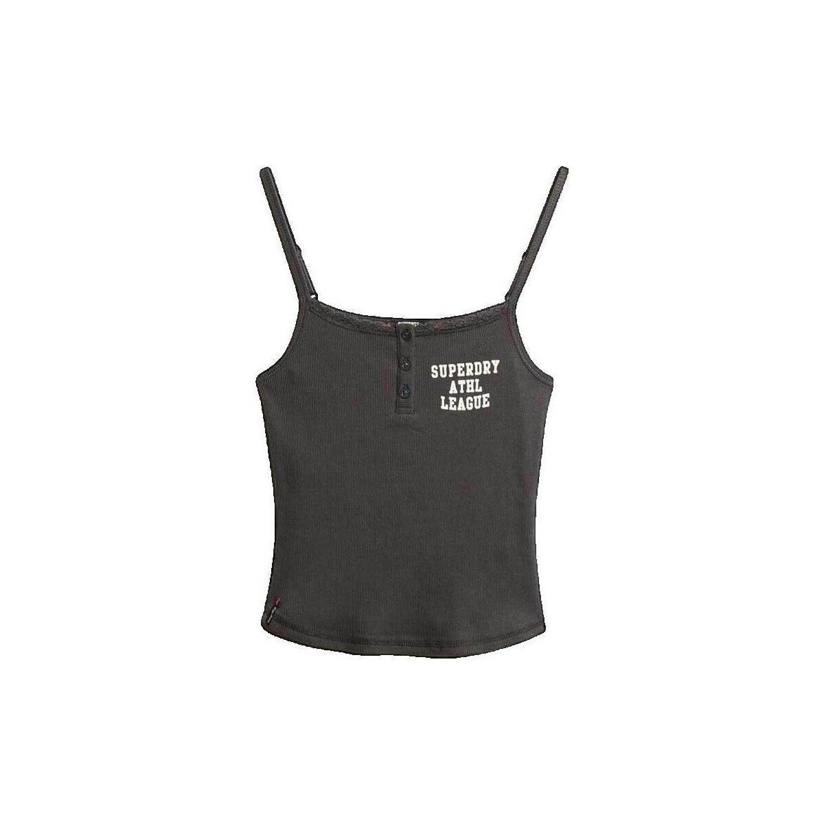 Superdry  Débardeur  Ath Ess Graphic  Černá