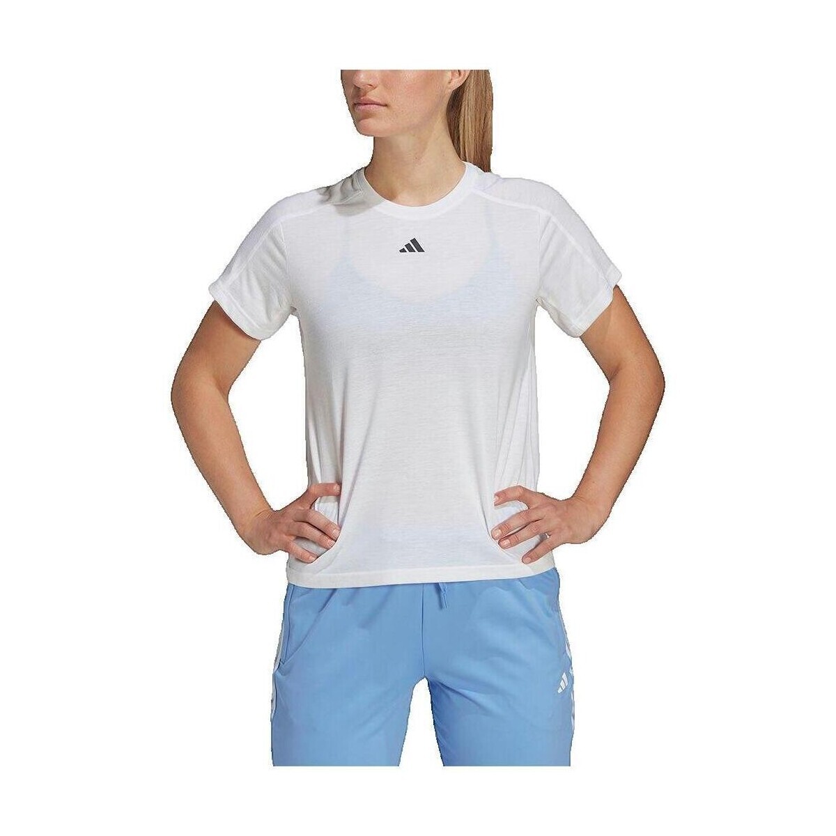 adidas  T-shirt  Femme Multicolore pour Fitness  ruznobarevne