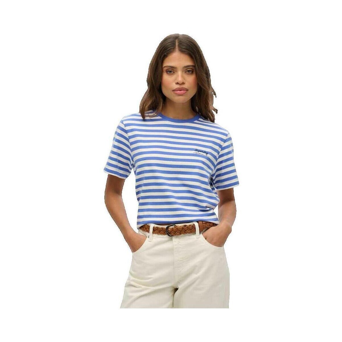 Superdry  T-shirt  Country Club Plain  Modrá