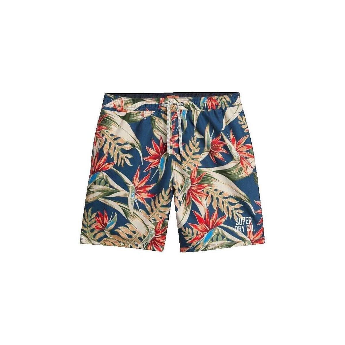 Superdry  Short de bain  à imprimé hawaïen multicolore  ruznobarevne