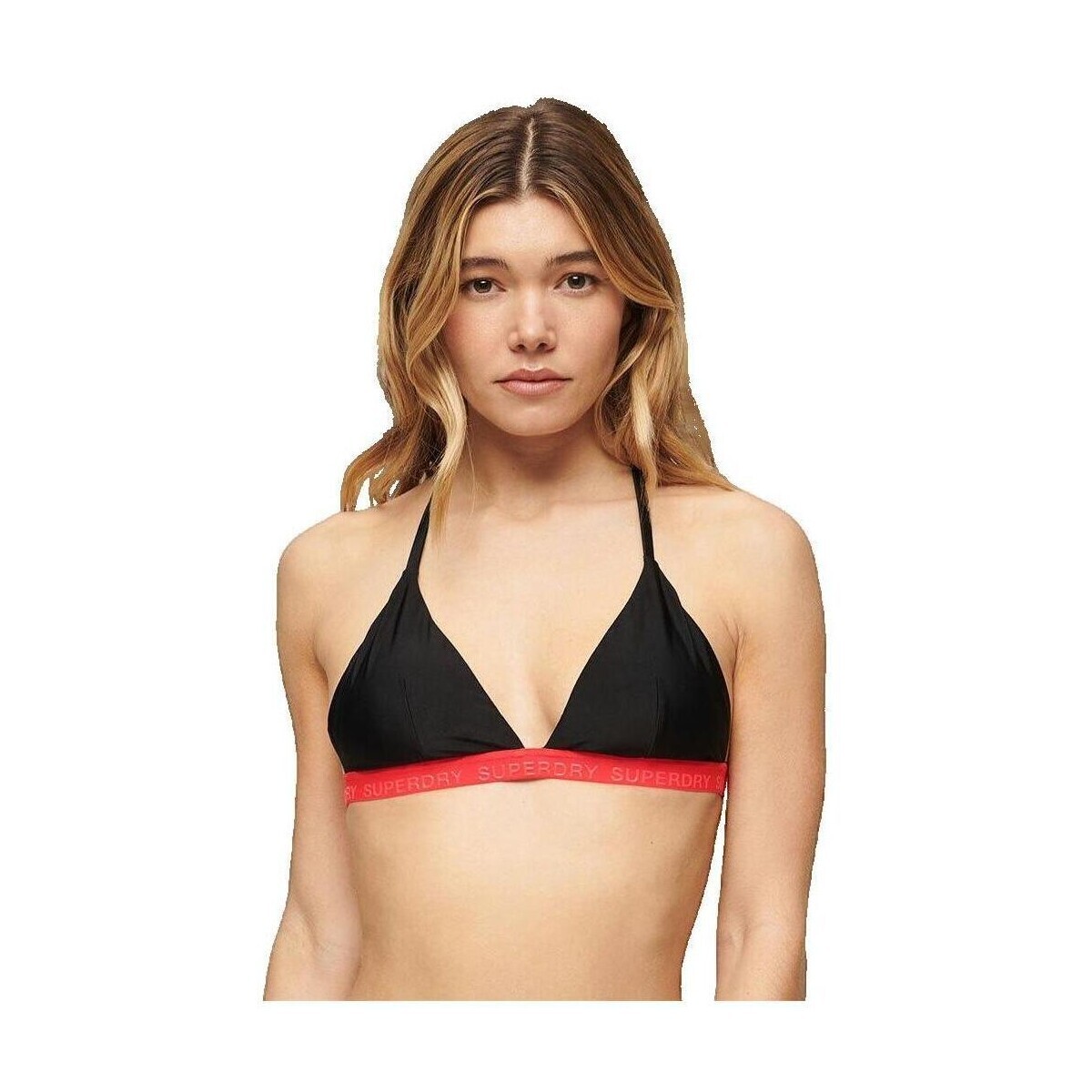 Superdry  Haut de maillot de bain  Triangle Elastic  Černá