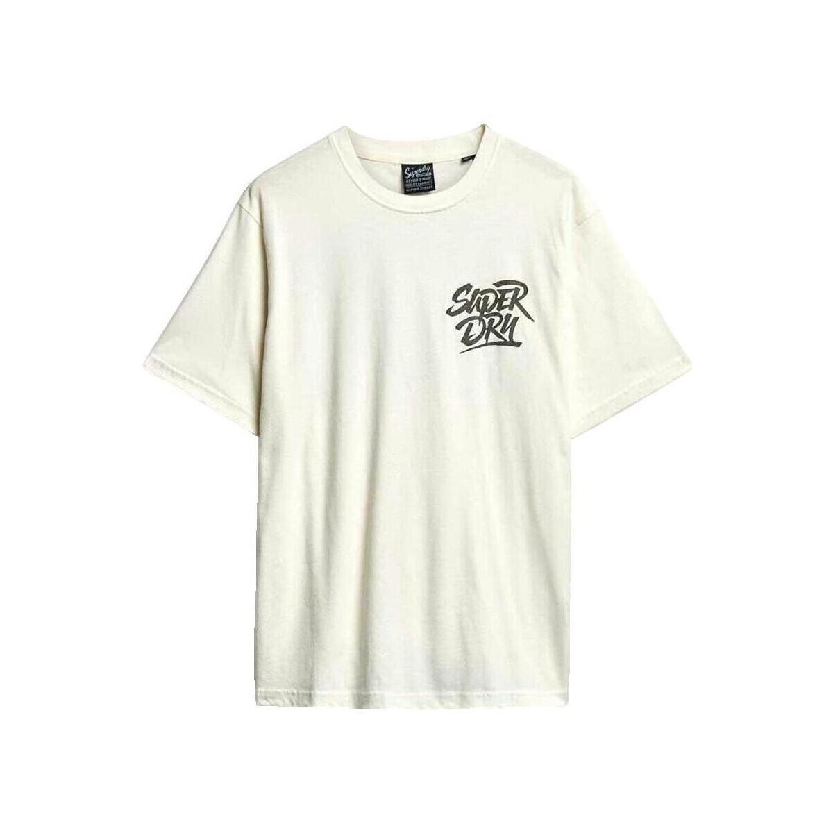 Superdry  T-shirt  Photographic Skate ample  Béžová