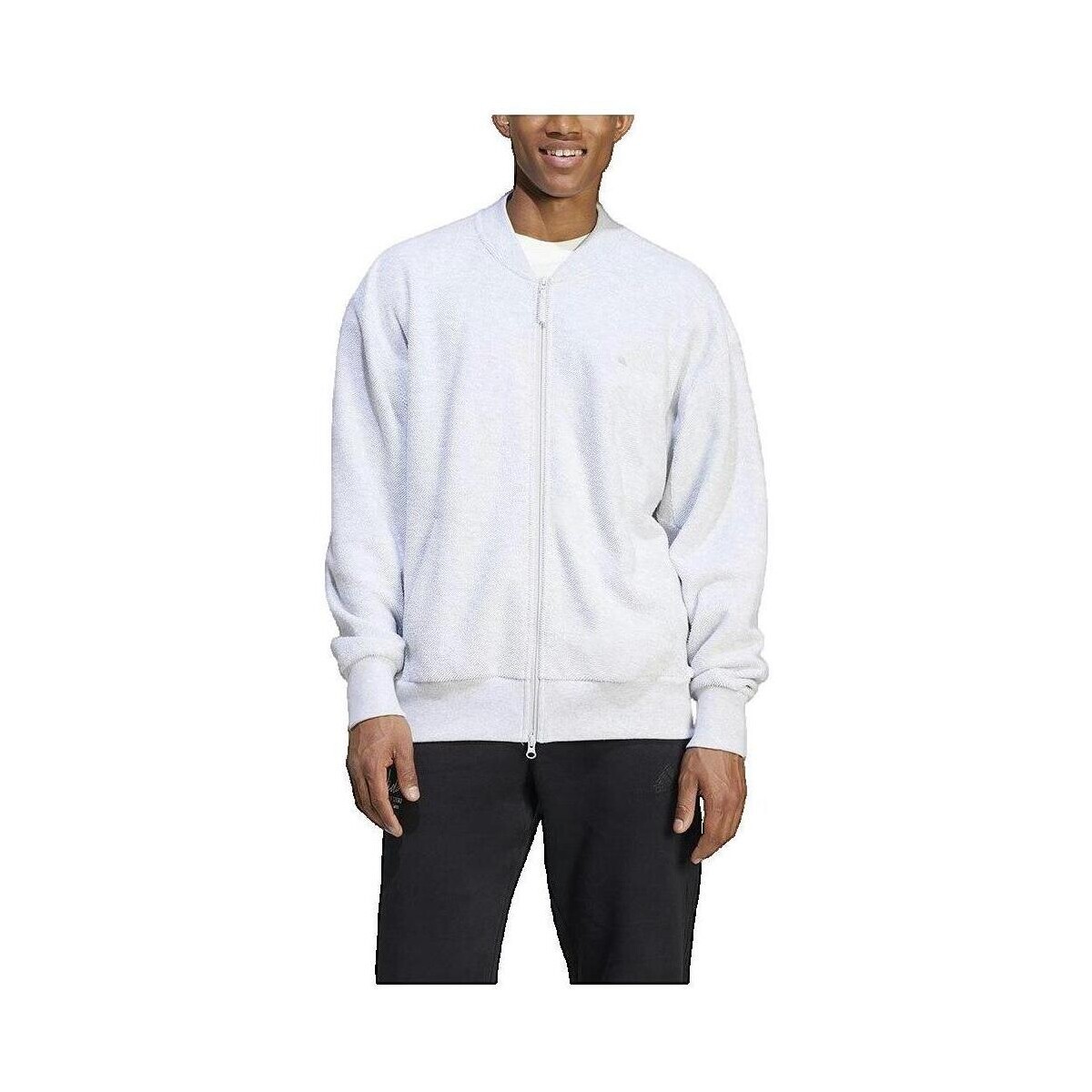 adidas  Sweat à capuche  Elevated All Szn Terry Loop  Šedá