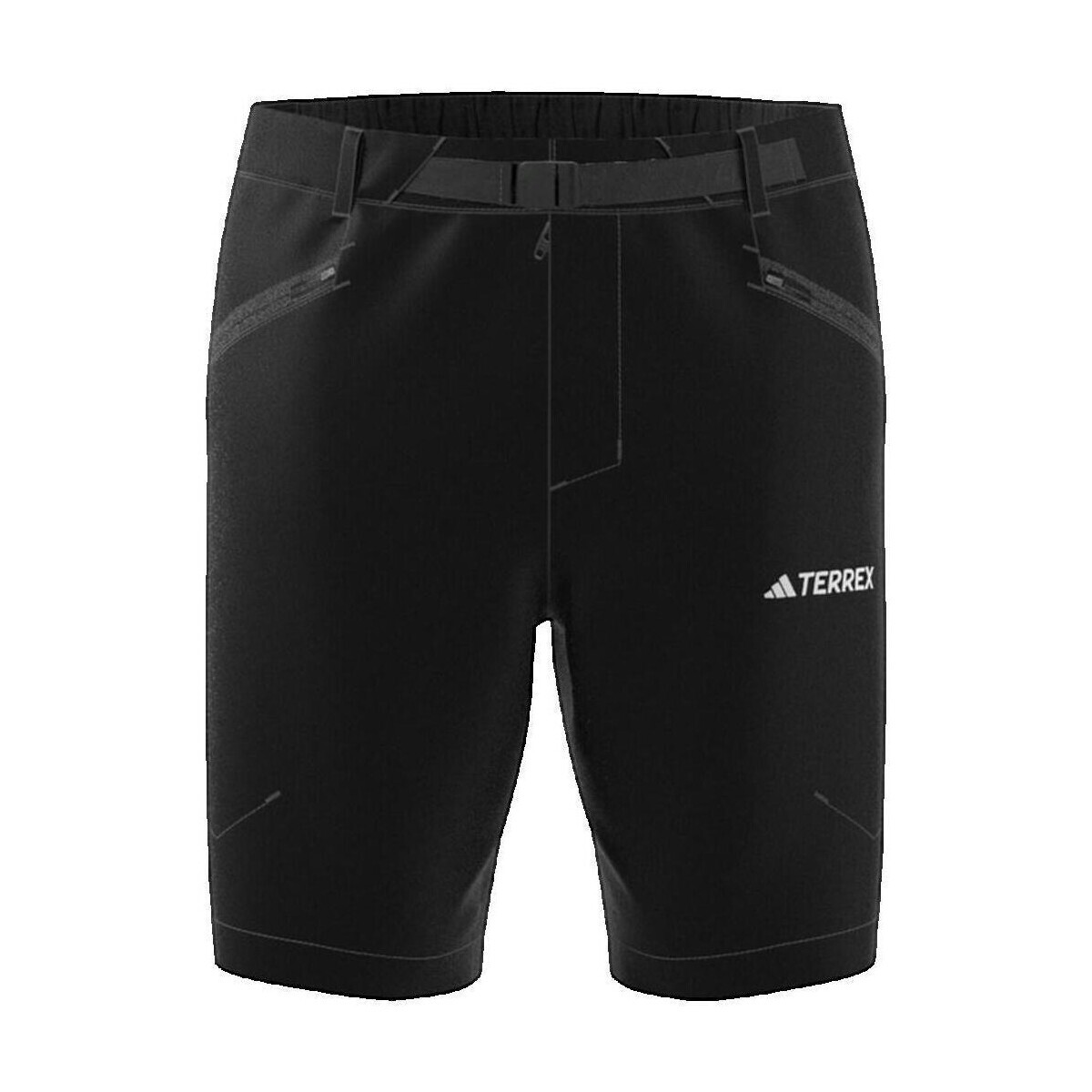 adidas  Short  Terrex Xperior Mid Homme  Černá
