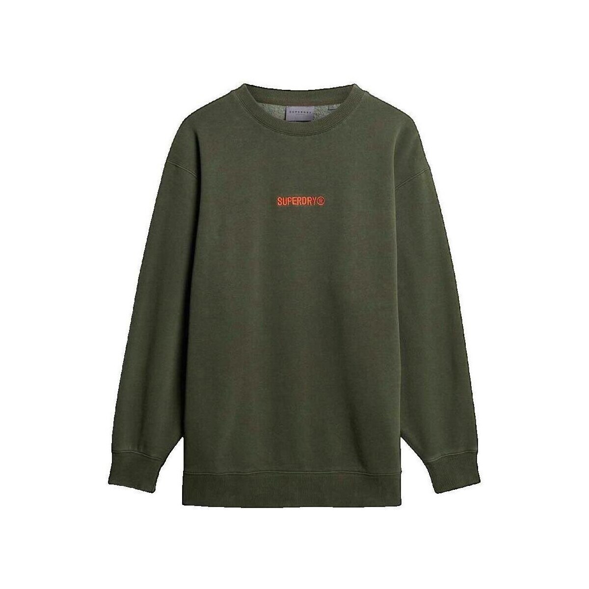 Superdry  Sweatshirt  Micro Logo Graphic coupe oversize  Khaki