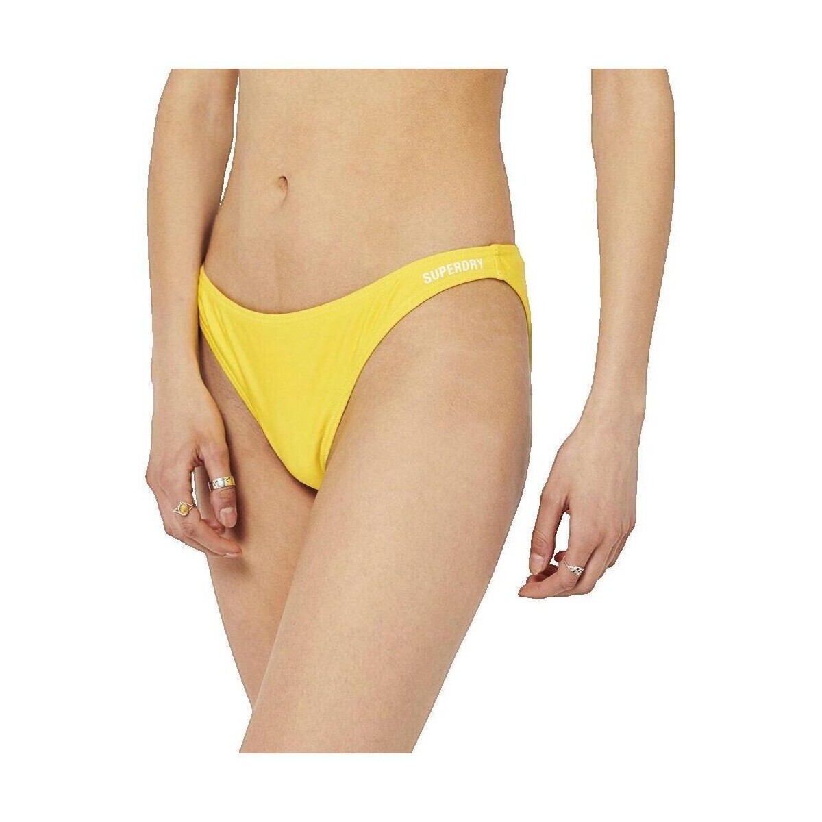 Superdry  Bas de bikini  Code Essential jaune  Žlutá