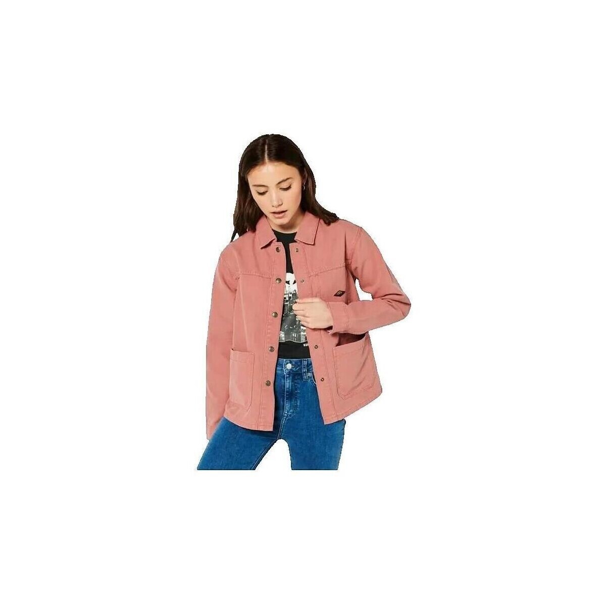 Superdry  Blouson  Vintage Chore Coat  Růžová