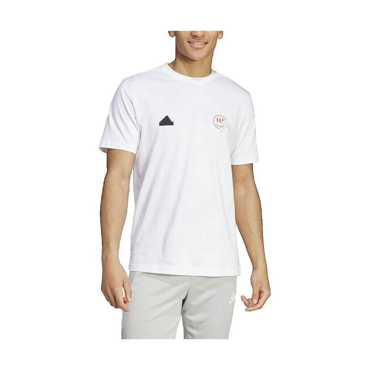 adidas  T-shirt  House Of Tiro Summer Graphic  Bílá